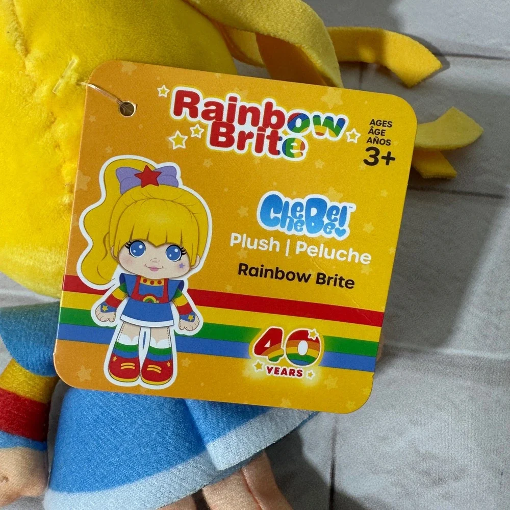 The Loyal‎ Subjects Rainbow Brite CheeBee Plush 40th Anniversary Doll NWT Retro